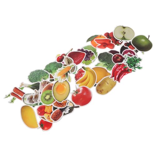 BESPORTBLE 200 Stück Obst Gemüse Sticker wasserdichte Realistische Lebensmittel Aufkleber für Laptop Wasserflasche Schulmaterial Kinderfreundlich Vielseitig Einsetzbar Fördert Gesunde BESPORTBLE 200 Stück Obst Gemüse Sticker wasserdichte Realistische Lebensmittel Aufkleber für Laptop Wasserflasche Schulmaterial Kinderfreundlich Vielseitig Einsetzbar Fördert Gesunde von BESPORTBLE
