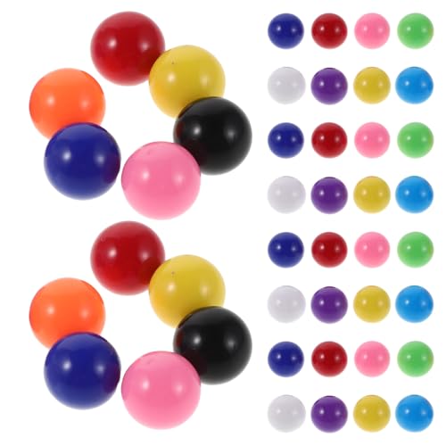 BESPORTBLE 200 Stück Spiel-Ersatzmurmeln, 14 mm, Kunststoff-Murmeln für Brettspiele – chinesische Dame-Perlen, Lernspielzeug zum Sortieren von Aktivitäten für Kinder BESPORTBLE 200 Stück Spiel-Ersatzmurmeln, 14 mm, Kunststoff-Murmeln für Brettspiele – chinesische Dame-Perlen, Lernspielzeug zum Sortieren von Aktivitäten für Kinder von BESPORTBLE
