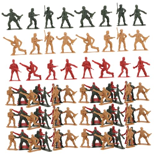 BESPORTBLE 200 Stück Teiliges Miniatur Soldaten Figuren Spielzeugsoldaten aus Kunststoff Realistisch Detailliert für Dekoration Kreatives Militärmodell von BESPORTBLE