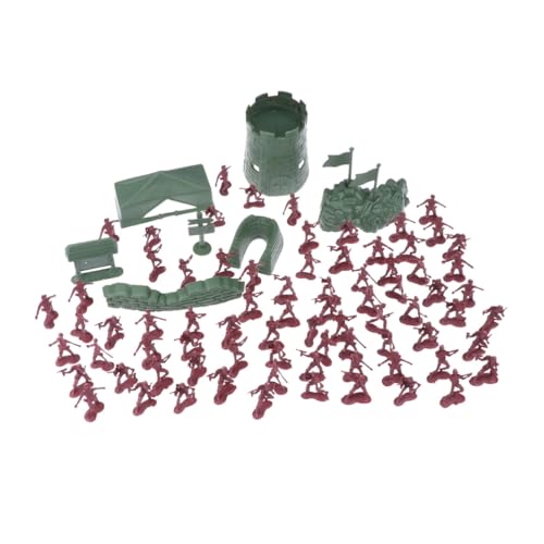 BESPORTBLE 200Stücke Mini Soldaten Figuren Modell Aus Kunststoff Rot Und Grün Zubehör Für Sandkasten Und Tischspiel Für Sammler BESPORTBLE 200Stücke Mini Soldaten Figuren Modell Aus Kunststoff Rot Und Grün Zubehör Für Sandkasten Und Tischspiel Für Sammler von BESPORTBLE