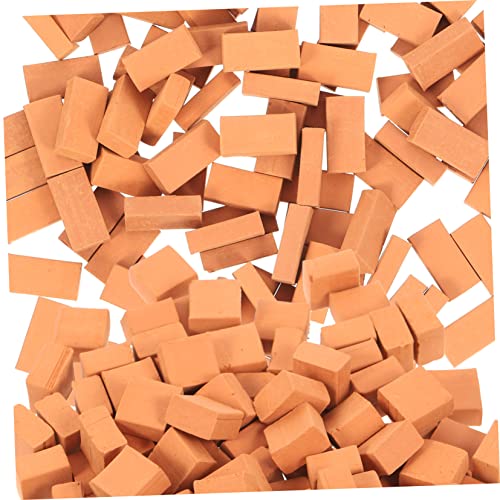 BESPORTBLE 200Stücke Miniaturziegel für DIY Ziegelmodelle für Miniaturziegel für Landschaftsbau für Sandtisch Modellbau und Mikrolandschaften BESPORTBLE 200Stücke Miniaturziegel für DIY Ziegelmodelle für Miniaturziegel für Landschaftsbau für Sandtisch Modellbau und Mikrolandschaften von BESPORTBLE
