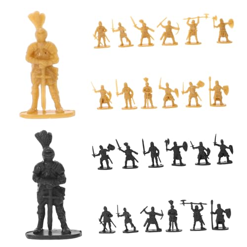 BESPORTBLE 200Stücke Soldaten Modell Mittelalterliche Soldaten Spielzeugfiguren Für Mini People Modelle Spielzeugsoldatenfiguren Mischung von BESPORTBLE