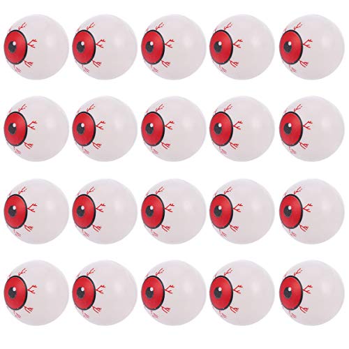 BESPORTBLE 20Pcs Halloween Simulation Rote Augen Bälle um Gruselige Blutige Augen DIY Party Dekore von BESPORTBLE