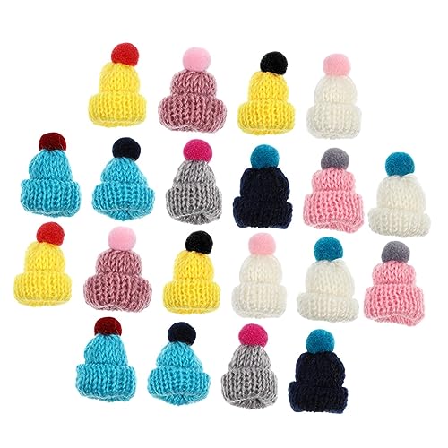 BESPORTBLE 20Stücke Austauschbare Strickmützen Handwerkshüte Für Puppenzubehör Und DIY Dekoration Süße Hüte Für Bastelprojekte Und Kreative BESPORTBLE 20Stücke Austauschbare Strickmützen Handwerkshüte Für Puppenzubehör Und DIY Dekoration Süße Hüte Für Bastelprojekte Und Kreative von BESPORTBLE