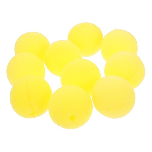BESPORTBLE 20Stücke Gelbe Clownnase Für Cosplay Maskerade Und Partys Lustige Kostüm Accessoires Für Karneval Und Fasching von BESPORTBLE