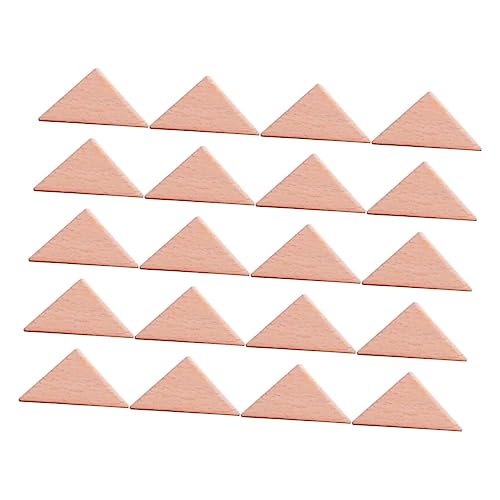 BESPORTBLE 20Stücke Geometrische Holzbausteine Für Lustiges Holzspielzeug Aus Buchenholz Kleine Für Früherziehung Kreatives Für Jungen von BESPORTBLE