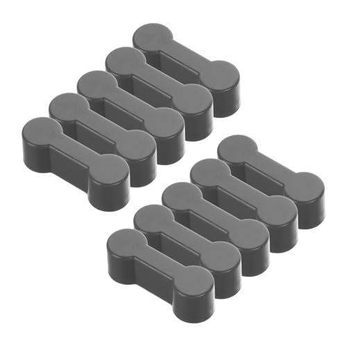 BESPORTBLE 20Stücke Gleisverbinder aus Kunststoff für Holzeisenbahnen Kompatibel mit Hundeknochen Adapter Einfaches Montagesystem für Flexibles und Kreatives Gestalten von Schienenlayouts von BESPORTBLE