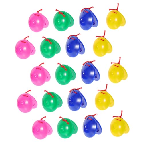 BESPORTBLE 20 Stücke Kastagnetten für Kinder Musikinstrumente Spielzeug Kunststoff Percussion Instrumente Sicher für Kleinkinder für Kindergarten und Musikunterricht BESPORTBLE 20 Stücke Kastagnetten für Kinder Musikinstrumente Spielzeug Kunststoff Percussion Instrumente Sicher für Kleinkinder für Kindergarten und Musikunterricht von BESPORTBLE