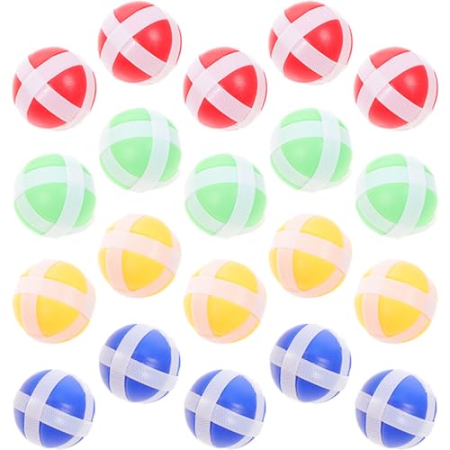 BESPORTBLE 20Stücke Klebrige Dartkugeln Für Farbige Klettbälle Für Dartspiele Wurfspielzeug Innen Und Außenspiel Für Jungen Und Rote Gelbe Blaue Grüne Bälle BESPORTBLE 20Stücke Klebrige Dartkugeln Für Farbige Klettbälle Für Dartspiele Wurfspielzeug Innen Und Außenspiel Für Jungen Und Rote Gelbe Blaue Grüne Bälle von BESPORTBLE