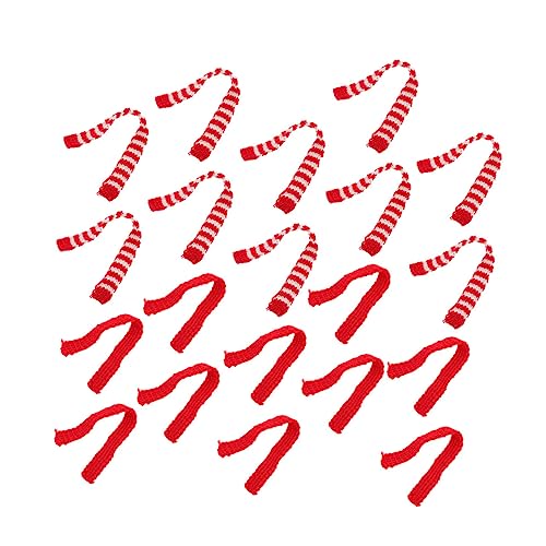 BESPORTBLE 20Stücke Kreative Mini Schals Und Weißstreifen Dekorative Schals Für Figuren Partydekorationen Und Bastelprojekte BESPORTBLE 20Stücke Kreative Mini Schals Und Weißstreifen Dekorative Schals Für Figuren Partydekorationen Und Bastelprojekte von BESPORTBLE