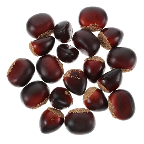 BESPORTBLE 20Stücke Künstliche Kastanien Dekorative Fake Nuts Für Heim Party Und Fotografie Realistische Kastanien Modelle Spitze Flache BESPORTBLE 20Stücke Künstliche Kastanien Dekorative Fake Nuts Für Heim Party Und Fotografie Realistische Kastanien Modelle Spitze Flache von BESPORTBLE
