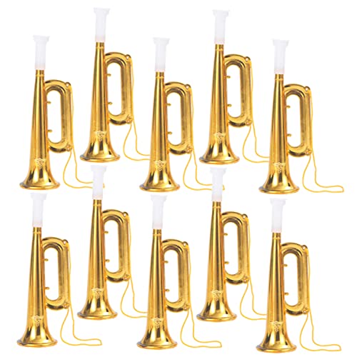 BESPORTBLE 20Stücke Lebensnahe Kleine Trompete Für Simulierte Trompete Musikinstrument Für Partys Geburtstagsgeschenke Und Kindergartenaktivitäten von BESPORTBLE