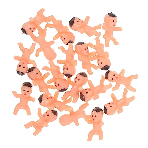 BESPORTBLE 20Stücke Mini Babypuppen Dekoration Für Babypartys Kinderzimmer Partydeko Babyspielzeug Und Geschenkideen Für Junge Mädchen Und Kleinkinder von BESPORTBLE