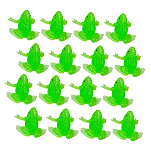 BESPORTBLE 20Stücke Mini Frösche Figuren aus TPR für Halbtransparente Deko Frösche für Mikrolandschaften Puppenhäuser und Garten Dekoration und Lernhilfe für Kleine BESPORTBLE 20Stücke Mini Frösche Figuren aus TPR für Halbtransparente Deko Frösche für Mikrolandschaften Puppenhäuser und Garten Dekoration und Lernhilfe für Kleine von BESPORTBLE