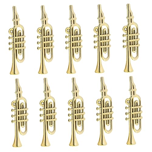 BESPORTBLE 20Stücke Mini Instrumenten für Weihnachten DIY Musikinstrumente für Weihnachtsbaumdekoration Kreative und Bastelprojekte Stabil und Langlebig von BESPORTBLE
