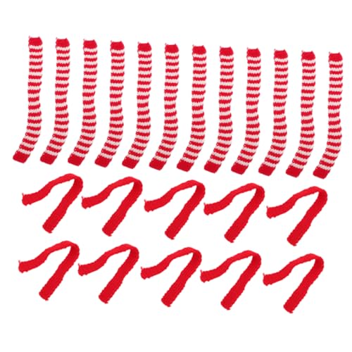 BESPORTBLE 20Stücke Mini Schals Aus Dekoration Für Figuren Und Gestreift Für Partydekorationen Und Bastelprojekte BESPORTBLE 20Stücke Mini Schals Aus Dekoration Für Figuren Und Gestreift Für Partydekorationen Und Bastelprojekte von BESPORTBLE