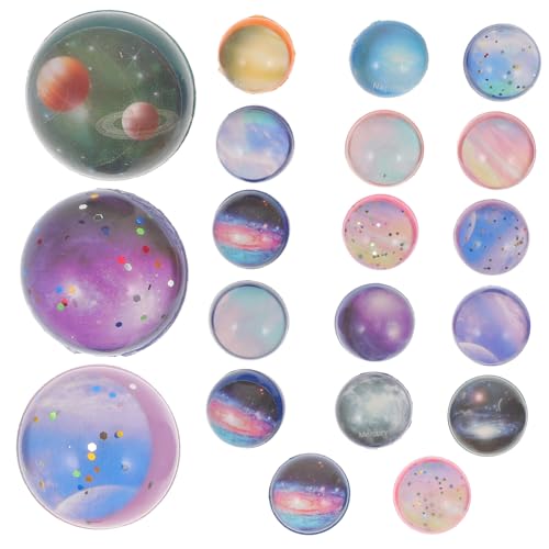 BESPORTBLE 20Stücke Weltraumthema Hüpfbälle für Elastikkugeln Mitgebsel für Geburtstagsfeiern und Veranstaltungen Dekompression und Spielspaß BESPORTBLE 20Stücke Weltraumthema Hüpfbälle für Elastikkugeln Mitgebsel für Geburtstagsfeiern und Veranstaltungen Dekompression und Spielspaß von BESPORTBLE