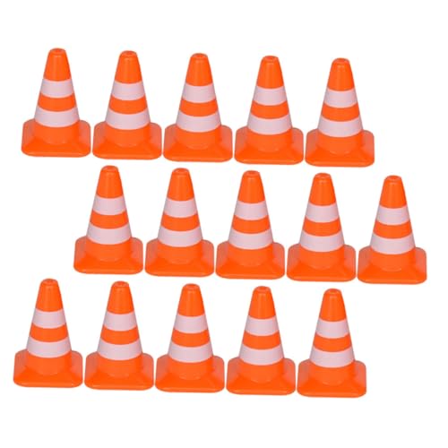 BESPORTBLE 21Stücke Teiliges DIY Verkehrszeichen Simulation Straßenkegelschilder für Perfektes Pädagogisches zur Verbesserung des Sicherheitsbewusstseins für Sandkasten von BESPORTBLE