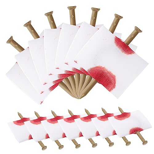 BESPORTBLE 22Stücke Halloween Fingerstich Requisiten Teiliges Realistisch Blutiges Für Gruselige Halloween Partys Scherzartikel Für Fotografie Und Schockierende Überraschungen von BESPORTBLE