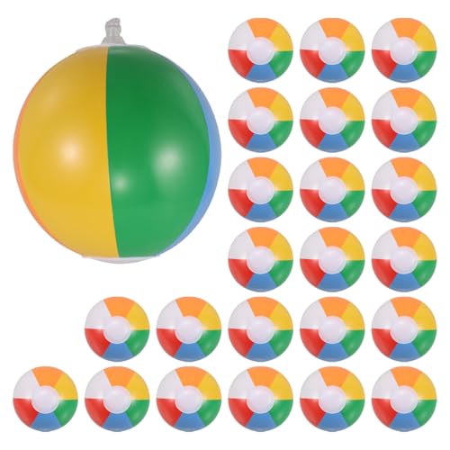BESPORTBLE 24 Stück Mini Strandbälle für Bunte PVC Bälle für Sommer Strand und Sicheres für Outdoor Aktivitäten Aufgeblasen BESPORTBLE 24 Stück Mini Strandbälle für Bunte PVC Bälle für Sommer Strand und Sicheres für Outdoor Aktivitäten Aufgeblasen von BESPORTBLE