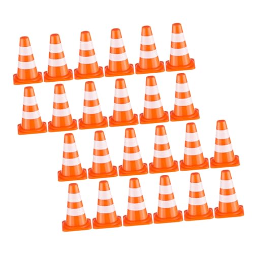 BESPORTBLE 24 Stück Mini Verkehrskegel Orange Pylonen für Lernspielzeug zur Verkehrserziehung Realistische Straßensperren und Verkehrsschilder für Kreatives Rollenspiel und BESPORTBLE 24 Stück Mini Verkehrskegel Orange Pylonen für Lernspielzeug zur Verkehrserziehung Realistische Straßensperren und Verkehrsschilder für Kreatives Rollenspiel und von BESPORTBLE