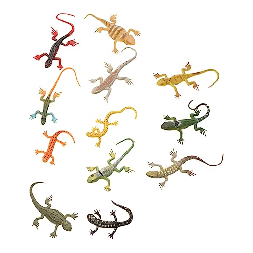 BESPORTBLE 24 Stück Teiliges Künstliche Eidechsen Lernspielzeug für Realistische Reptilienfiguren für Dekoration und Kreative Spiele Zufälliger Stil BESPORTBLE 24 Stück Teiliges Künstliche Eidechsen Lernspielzeug für Realistische Reptilienfiguren für Dekoration und Kreative Spiele Zufälliger Stil von BESPORTBLE
