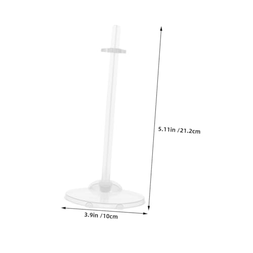 BESPORTBLE 24 Stück Teiliges Kunststoff Puppenständer Stabile Figurenhalterung Verstellbarer Doll Bracket Einfach zu Verwenden Kompatibel mit Puppen Verschiedener für Sammler und von BESPORTBLE