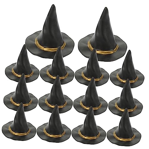 BESPORTBLE 24 Stück Teiliges Mini Hexenhut Kleine Puppenhaus Dekoration DIY Halloween Zubehör Handgefertigte Miniatur Hexenhüte für Puppen und Halloween Partys BESPORTBLE 24 Stück Teiliges Mini Hexenhut Kleine Puppenhaus Dekoration DIY Halloween Zubehör Handgefertigte Miniatur Hexenhüte für Puppen und Halloween Partys von BESPORTBLE