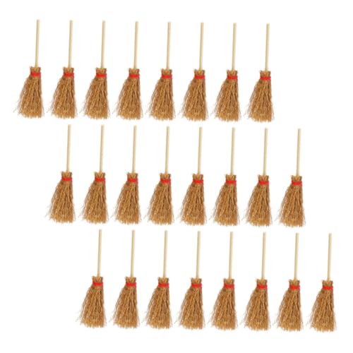BESPORTBLE 24 Stück Teiliges Miniatur Besen für Puppenhausreinigung Realistische Deko für Kreative Spielumgebungen Geeignet für DIY Puppenhaus Zubehör und Miniaturpflege BESPORTBLE 24 Stück Teiliges Miniatur Besen für Puppenhausreinigung Realistische Deko für Kreative Spielumgebungen Geeignet für DIY Puppenhaus Zubehör und Miniaturpflege von BESPORTBLE