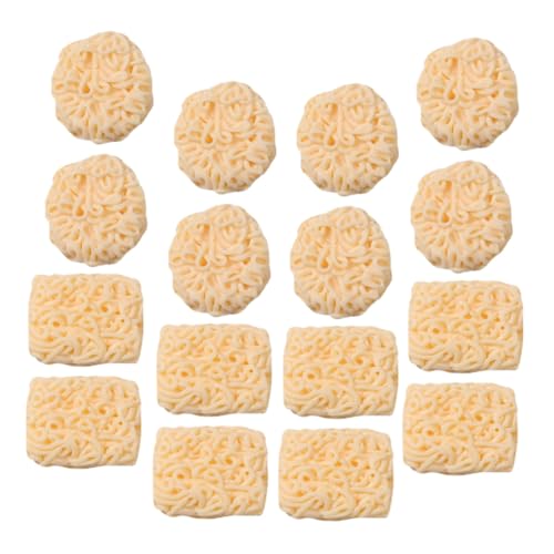 BESPORTBLE 24 Stück Teiliges Miniatur Puppenhaus Instant Nudeln Realistische Miniatur Spielküche Dekoration Leichtes Stabiles Material für Rollenspiele und Puppenhaus Zubehör von BESPORTBLE