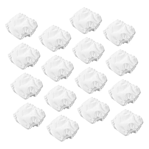 BESPORTBLE 24 Stück Teiliges Puppen Unterwäsche Weiß Weiche Stoff Panties für Spielpuppen Leichtes Puppenzubehör Bequemes Puppenkleidungs für Puppen Spiel und BESPORTBLE 24 Stück Teiliges Puppen Unterwäsche Weiß Weiche Stoff Panties für Spielpuppen Leichtes Puppenzubehör Bequemes Puppenkleidungs für Puppen Spiel und von BESPORTBLE