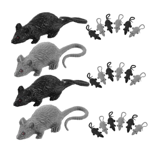 BESPORTBLE 24stücke Falsche Maus Spielzeug Maus Figuren Für Halloween Streiche Partyrequisiten Trick Dekoration BESPORTBLE 24stücke Falsche Maus Spielzeug Maus Figuren Für Halloween Streiche Partyrequisiten Trick Dekoration von BESPORTBLE