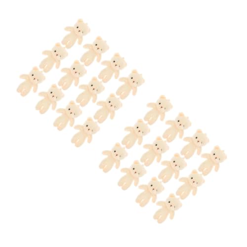 BESPORTBLE 24 Teiliges Mini Bär Figuren Süße Kleine Dekorationen Multifunktional als Schlüsselanhänger Hängender Bär Schmuck für DIY Projekte und Wohnraumgestaltung BESPORTBLE 24 Teiliges Mini Bär Figuren Süße Kleine Dekorationen Multifunktional als Schlüsselanhänger Hängender Bär Schmuck für DIY Projekte und Wohnraumgestaltung von BESPORTBLE