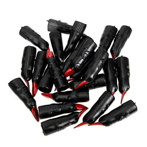 BESPORTBLE 24Stücke Halloween Fake Finger Realistische Kunststoffnägel für Gruselige Kostüme für Halloween Deko Spukhaus und Horror Partys Wiederverwendbare Requisiten von BESPORTBLE