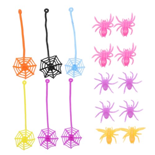 BESPORTBLE 24Stücke Halloween Spinnen Requisiten Aus Flexiblem Kleber Realistische Streichspielzeuge Für Unvergessliche Partys Und Scherze Für Halloween Dekorationen BESPORTBLE 24Stücke Halloween Spinnen Requisiten Aus Flexiblem Kleber Realistische Streichspielzeuge Für Unvergessliche Partys Und Scherze Für Halloween Dekorationen von BESPORTBLE