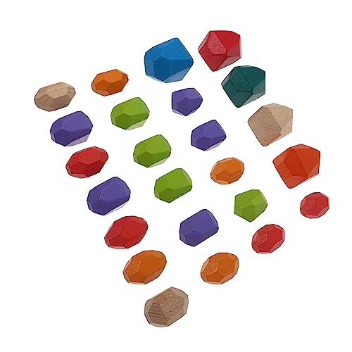 BESPORTBLE 24Stücke Kreatives Balancespielzeug aus Buchenholz Teilig für Fördert Motorische Fähigkeiten Farberkennung und Kreativität für Drinnen und Draußen BESPORTBLE 24Stücke Kreatives Balancespielzeug aus Buchenholz Teilig für Fördert Motorische Fähigkeiten Farberkennung und Kreativität für Drinnen und Draußen von BESPORTBLE