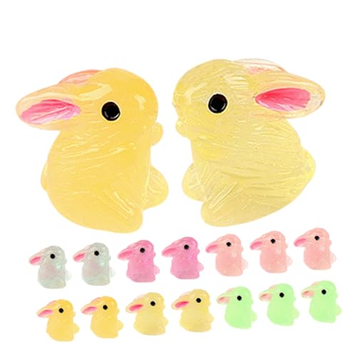BESPORTBLE 24Stücke Leuchtende Mini Kaninchenfiguren Aus Kunstharz Hasenfiguren Für Mikrolandschaften Kreative Dekoration Für Garten Und Puppenhaus BESPORTBLE 24Stücke Leuchtende Mini Kaninchenfiguren Aus Kunstharz Hasenfiguren Für Mikrolandschaften Kreative Dekoration Für Garten Und Puppenhaus von BESPORTBLE