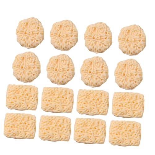 BESPORTBLE 24Stücke Mini Instant Nudelmodell für Puppenhaus Realistische Deko Accessoires für DIY Miniaturküche Requisiten für Mini oder Foto Szenen von BESPORTBLE