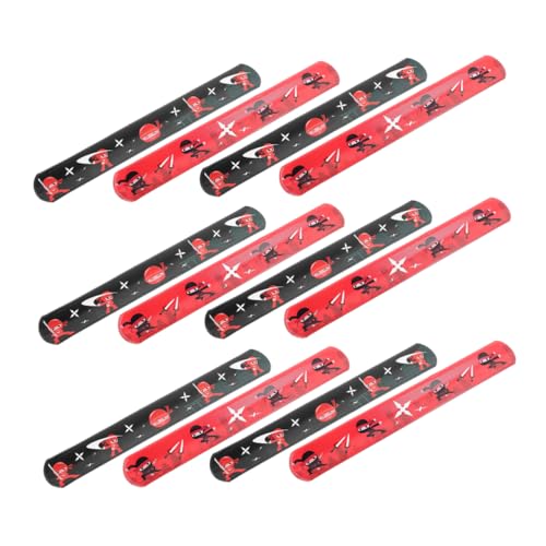 BESPORTBLE 24Stücke Schnapparmband Slap Armband für Partygeschenke und Dekoration Spaßige Armbänder für Geburtstagsfeiern und Kreative Anlässe von BESPORTBLE