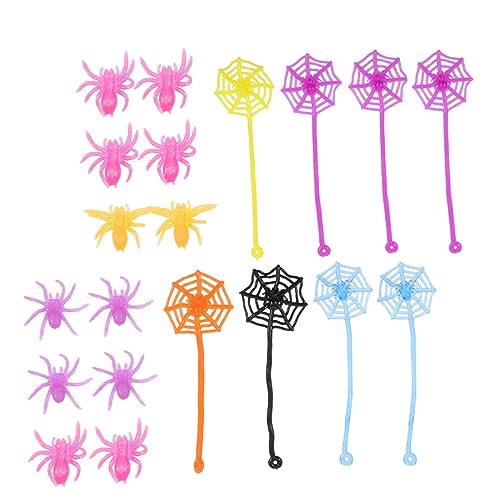BESPORTBLE 24Stücke Spinnen Requisiten Für Halloween Gruselige Spielzeuge Für Spukhaus Dekorationen Accessoires Für Partys Und Schaurige Stimmungsvolle Gestaltung BESPORTBLE 24Stücke Spinnen Requisiten Für Halloween Gruselige Spielzeuge Für Spukhaus Dekorationen Accessoires Für Partys Und Schaurige Stimmungsvolle Gestaltung von BESPORTBLE