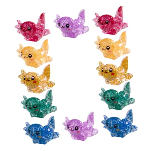 BESPORTBLE 24Stücke Teiliges Axolotl Figuren Set aus Kunstharz für DIY Gartendekoration Niedliche Axolotl Anhänger für Terrarium und Puppenhaus Kreative Wohnakzente BESPORTBLE 24Stücke Teiliges Axolotl Figuren Set aus Kunstharz für DIY Gartendekoration Niedliche Axolotl Anhänger für Terrarium und Puppenhaus Kreative Wohnakzente von BESPORTBLE
