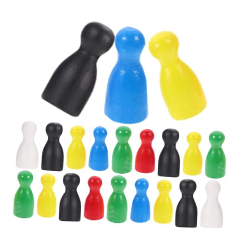 BESPORTBLE 24Stücke Teiliges Holzschachfiguren Kleine Schachstücke für Brettspiele Mehrfarbige Figuren und Erwachsene Unterhaltsames BESPORTBLE 24Stücke Teiliges Holzschachfiguren Kleine Schachstücke für Brettspiele Mehrfarbige Figuren und Erwachsene Unterhaltsames von BESPORTBLE