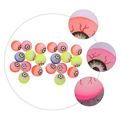 BESPORTBLE 25 Stück Teiliges Halloween Bouncy Balls Bunte Elastische Hüpfbälle aus Umweltfreundlichem Material Geruchlos Sicher für Partyzubehör für Jungen und Mädchen BESPORTBLE 25 Stück Teiliges Halloween Bouncy Balls Bunte Elastische Hüpfbälle aus Umweltfreundlichem Material Geruchlos Sicher für Partyzubehör für Jungen und Mädchen von BESPORTBLE