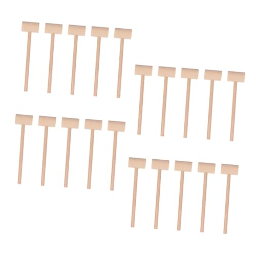 BESPORTBLE 25 Stück Teiliges Mini Holzhammer aus Robustem Naturholz Kleine Holzspielzeug Hämmer für Vielseitig Verwendbar für Muschelknacken Basteln und Pädagogische Spiele Hand Auge BESPORTBLE 25 Stück Teiliges Mini Holzhammer aus Robustem Naturholz Kleine Holzspielzeug Hämmer für Vielseitig Verwendbar für Muschelknacken Basteln und Pädagogische Spiele Hand Auge von BESPORTBLE