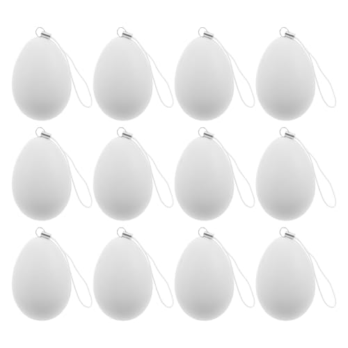 BESPORTBLE 25 Stück Weiße Leere Ostereier Ornamente für Diy Malen und Dekorieren mit Handy Dekoration Kette für Ostern Party Bastelbedarf BESPORTBLE 25 Stück Weiße Leere Ostereier Ornamente für Diy Malen und Dekorieren mit Handy Dekoration Kette für Ostern Party Bastelbedarf von BESPORTBLE