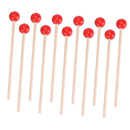 BESPORTBLE 25Stücke Teiliges Percussion Mallet Robuste Holzschlägel Für Xylophon Und Trommel Für Junge Musiker Hochwertiges Für Jungen Fördert Musikalische Bildung von BESPORTBLE
