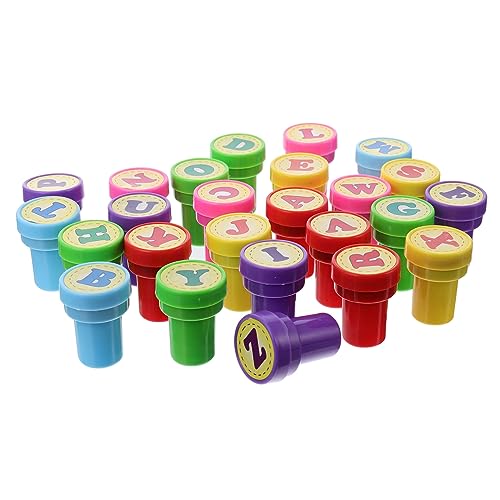 BESPORTBLE 26Stücke Selbstfärbende Buchstaben Stempel für Umweltfreundliche Stempel für Partybevorzugungen Klassenraumpreise und Kreative Bastelprojekte BESPORTBLE 26Stücke Selbstfärbende Buchstaben Stempel für Umweltfreundliche Stempel für Partybevorzugungen Klassenraumpreise und Kreative Bastelprojekte von BESPORTBLE