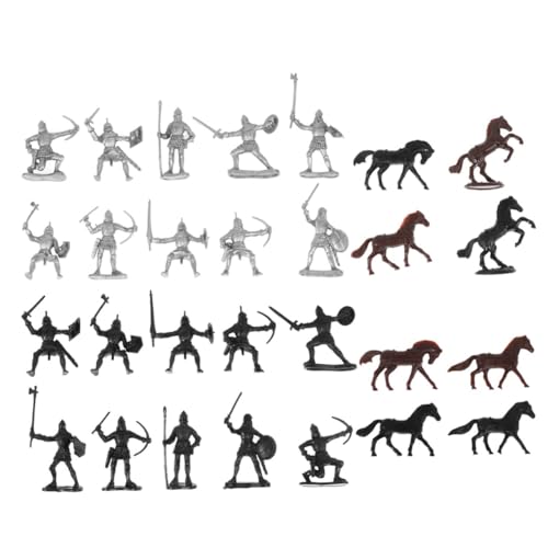 BESPORTBLE 28 Stück Teiliges Mittelalterliches Soldaten spielset aus Kunststoff mit Soldaten Pferde Reiterfiguren Detailreiches Militärmodellspielzeug für Jungen und Mädchen Ab Jahren BESPORTBLE 28 Stück Teiliges Mittelalterliches Soldaten spielset aus Kunststoff mit Soldaten Pferde Reiterfiguren Detailreiches Militärmodellspielzeug für Jungen und Mädchen Ab Jahren von BESPORTBLE