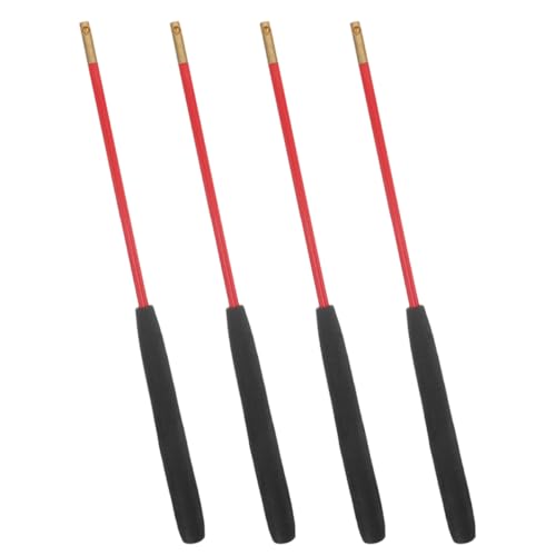 BESPORTBLE 2Paare Diabolo Stäbe mit Rutschfestem Griff Fiberglas Diabolo Handstäbe für Jongliertricks Einfaches Saitenlochdesign für Mühelose Handhabung und Langlebige Nutzung von BESPORTBLE