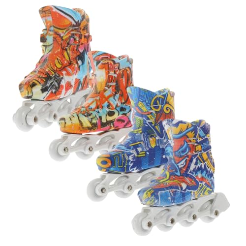 BESPORTBLE 2Paare Finger Rollschuhe Künstliche Fingerspielzeuge Für Stressabbau Und Kreative Spiele Zufällige Muster Kinderspielzeug Und Schulversorgung BESPORTBLE 2Paare Finger Rollschuhe Künstliche Fingerspielzeuge Für Stressabbau Und Kreative Spiele Zufällige Muster Kinderspielzeug Und Schulversorgung von BESPORTBLE